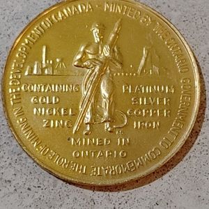 Canadian confederation 1867-1967 mining medallions